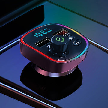 Transmetteur FM Bluetooth Chargeur de voiture Lecteur MP3 Bluetooth Transmetteur mains libres Bluetooth Accessoires de voiture